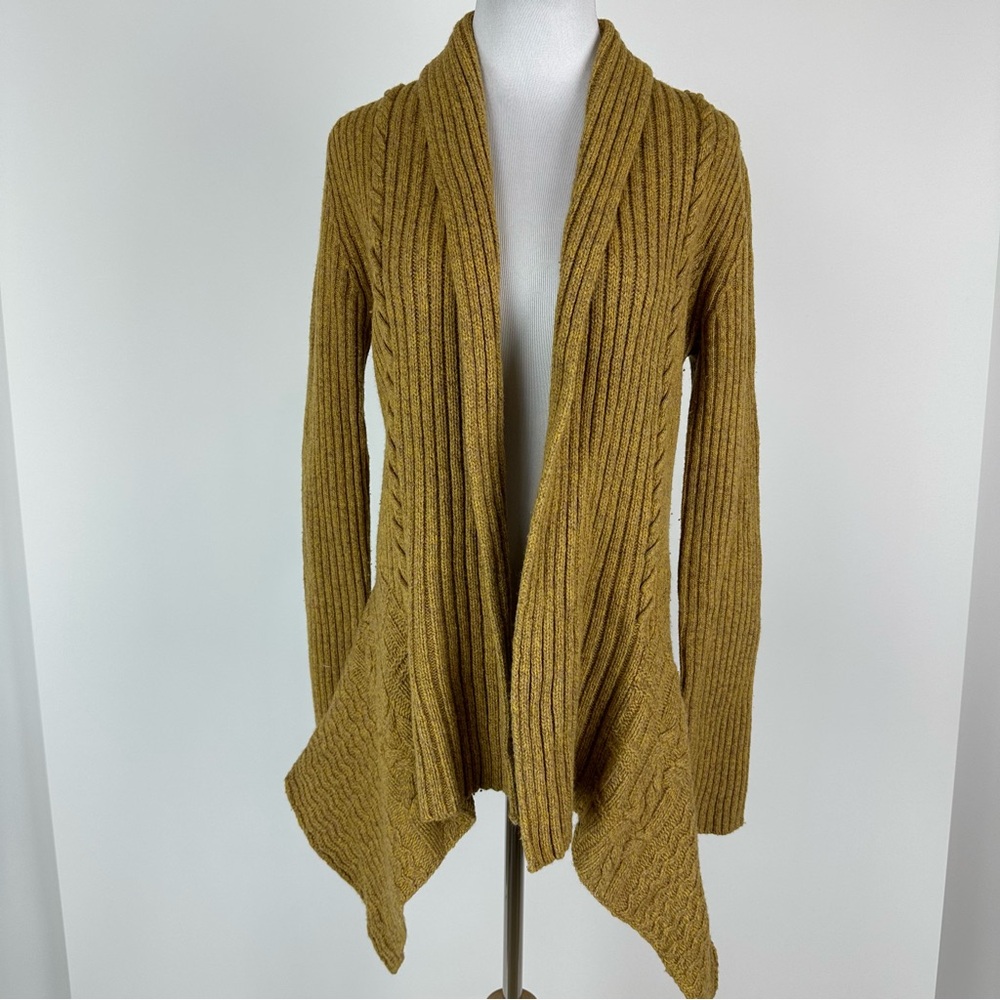 Anthropologie Birds on a Wire Wool Blend Cardigan Sweater Size Medium